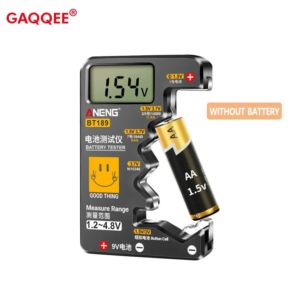 Ultra-Small Battery Tester LCD Digital Display Power Bank Detector