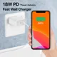 USB-C Charger Set, 18W Adaptive Charger For Samsung Galaxy Note 10, Charge up to 60% faster charging! UL Certified, comes with 6ft Type-C Cable   Adaptive Wall Charger