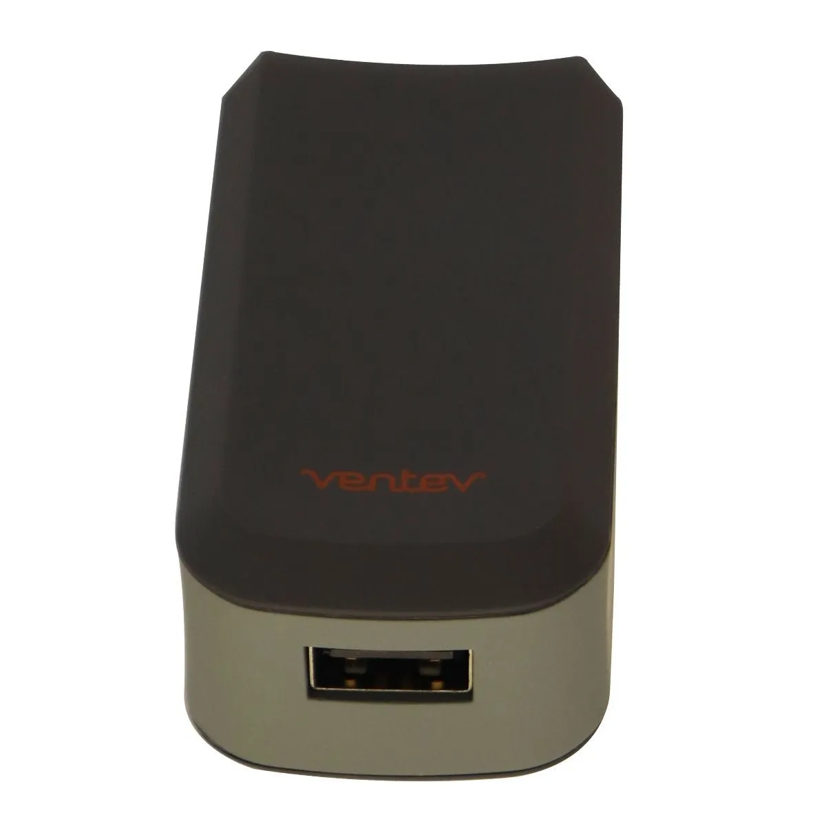 Ventev R1240 2.4-Amp Single USB Wall Charging Adapter - Gray/Orange