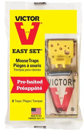 Victor Easy Set M035 Mouse Trap :PK  2: QUANTITY: 1