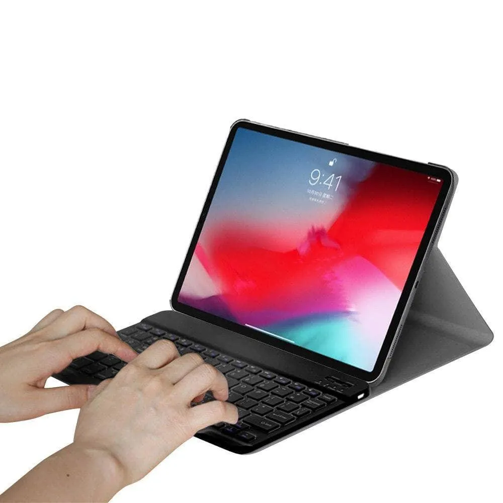 Walkers Protective IPad Pro 11 2018 Magnetic Removable Bluetooth Keyboard Case