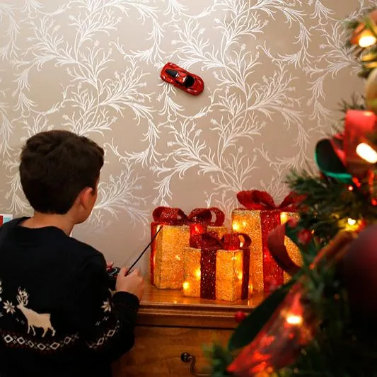 Wall-Climbing Remote Controlled Car