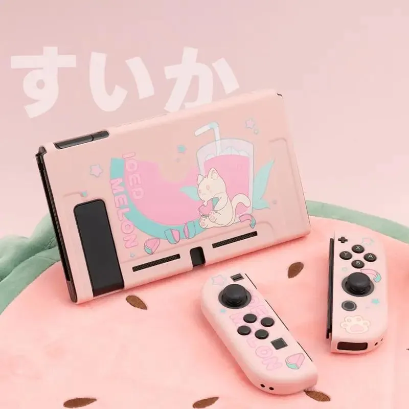 Watermelon Cat Case - Nintendo Switch