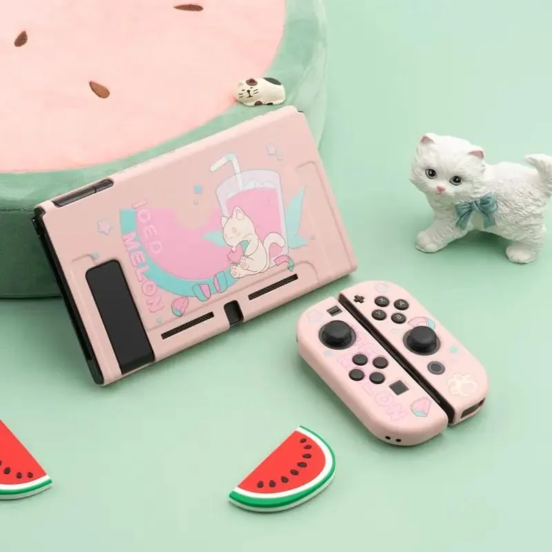 Watermelon Cat Case - Nintendo Switch