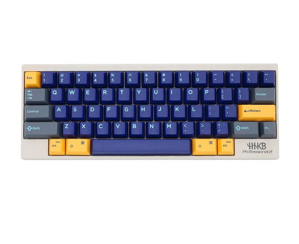 [Wholesale] Domikey hhkb abs doubleshot keycap set Atlantis blue hhkb profile for topre stem