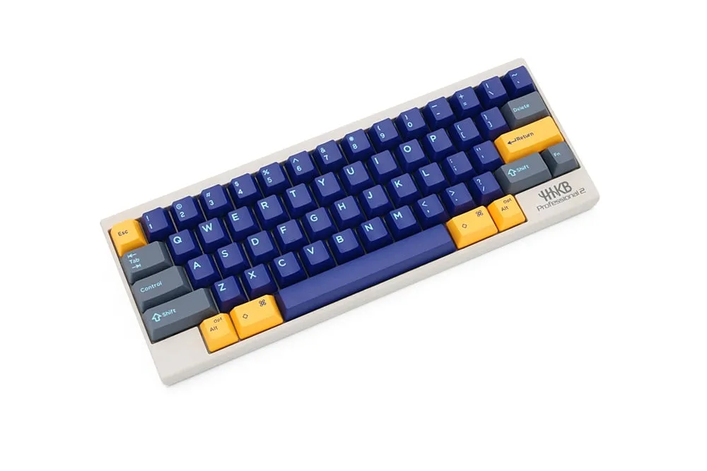 [Wholesale] Domikey hhkb abs doubleshot keycap set Atlantis blue hhkb profile for topre stem