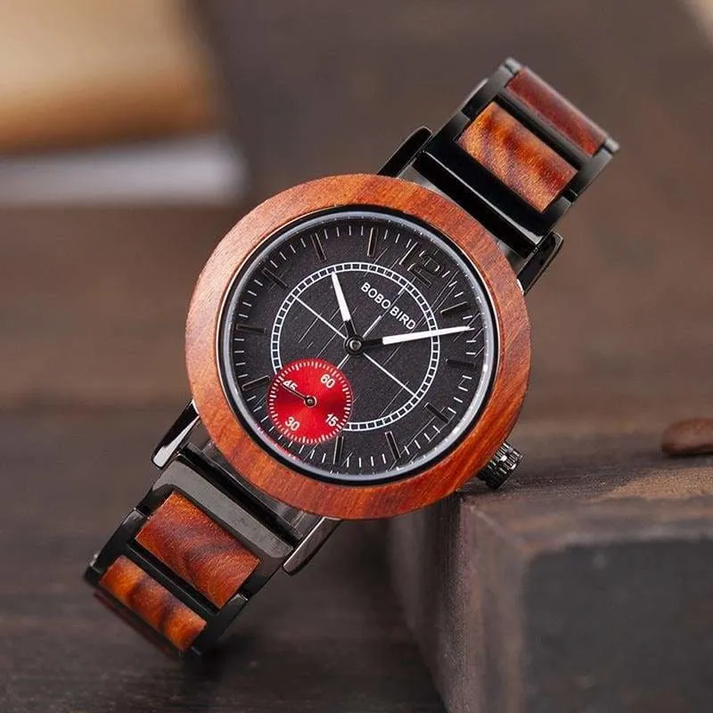 Wooden Watches For Lover's - Men and Women