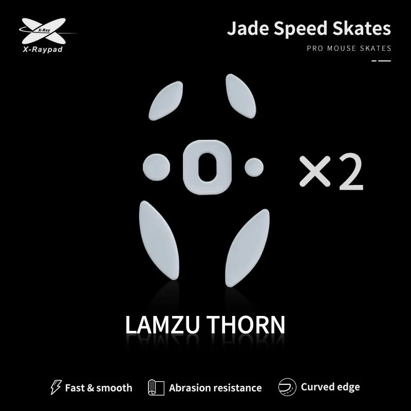 X-Raypad Jade Mouse Skates for Lamzu Thorn