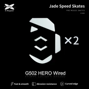 X-Raypad Jade Mouse Skates for Logitech G502 (wired)