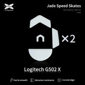 X-Raypad Jade Mouse Skates for Logitech G502X Wired