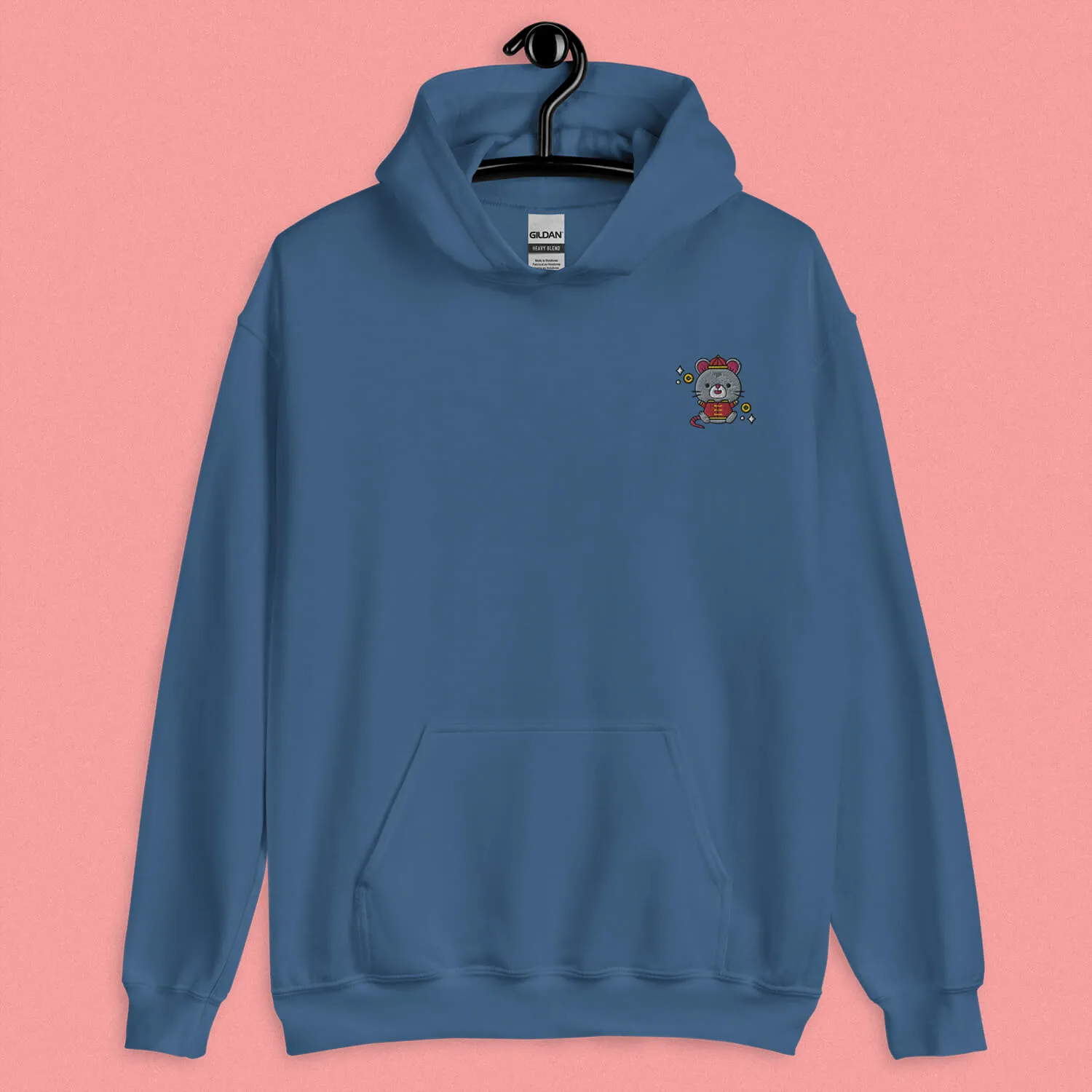 Year of the Rat Embroidered Hoodie