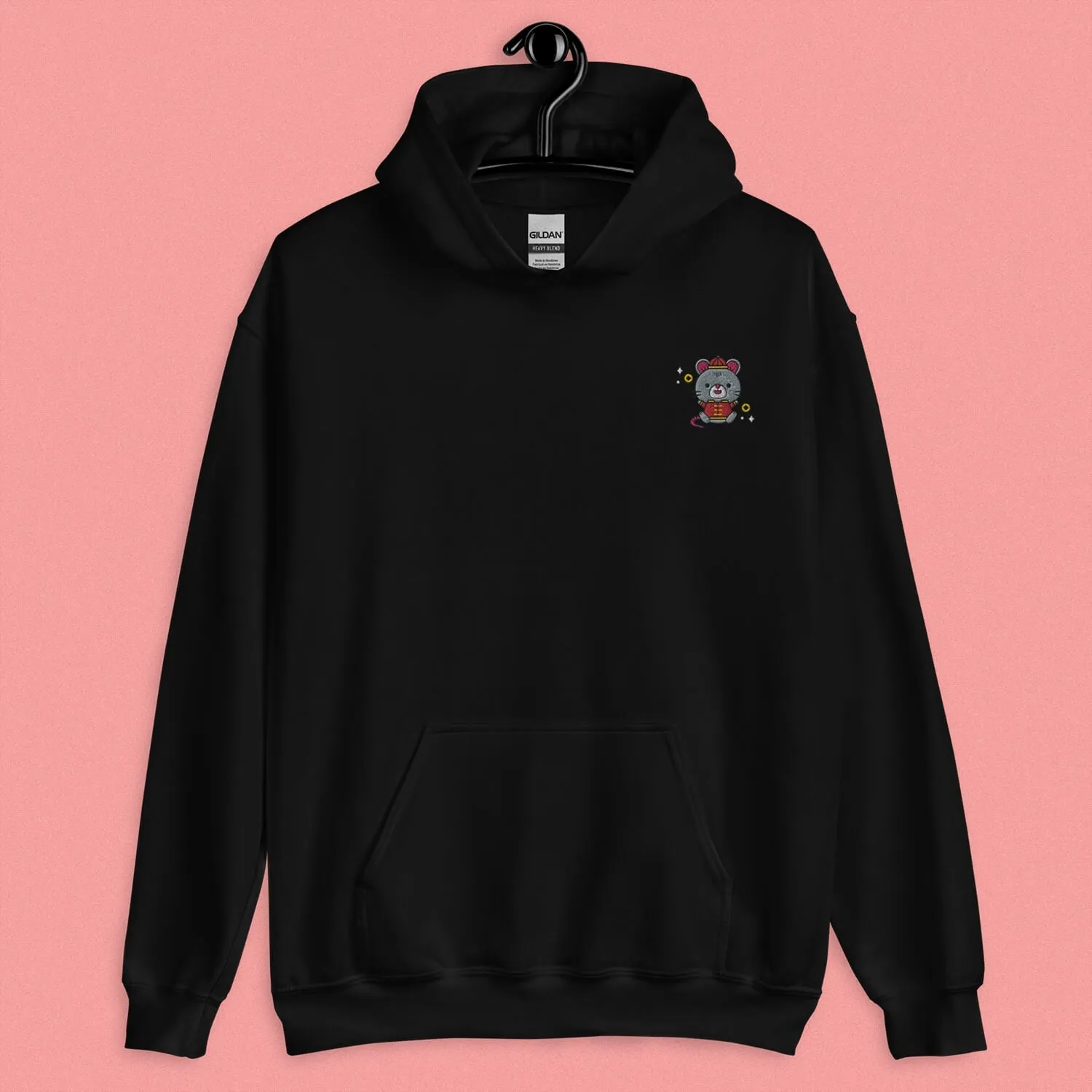 Year of the Rat Embroidered Hoodie